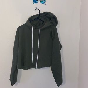 Cropped hoodie